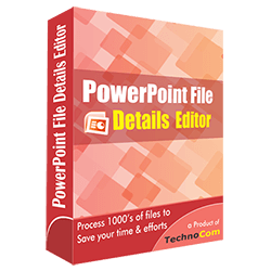 PowerPoint File Details Editor PowerPoint File Details Editor