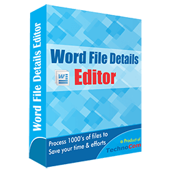 Word File Details Editor Word File Details Editor