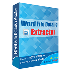 Word File Details Extractor Word File Details Extractor