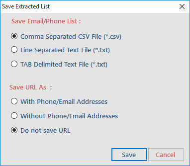 Web Email and Phone Extractor Pro
