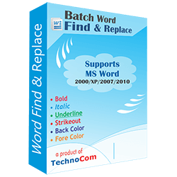 Batch Word Find and Replace