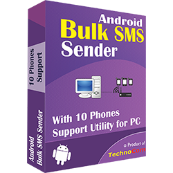 Bulk SMS Sender (Ten Phone Support)