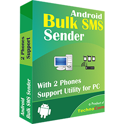 Bulk SMS Sender (Two Phone Support)