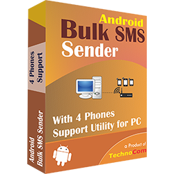 Bulk SMS Sender (Four Phone Support)