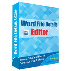 Word File Details Editor
