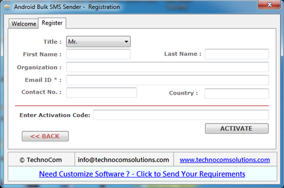 Multiple Bulk SMS Sender