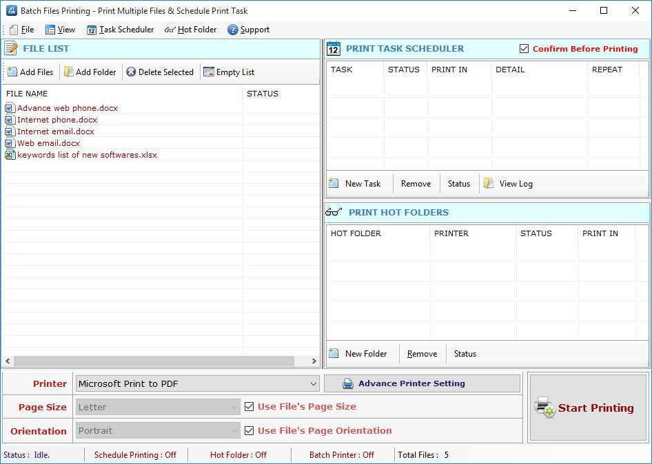 Batch Files Printing 4.2.2.23