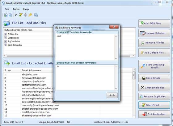 Email Extractor Outlook Express