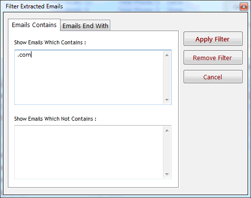 Email and Phone Extractor Files