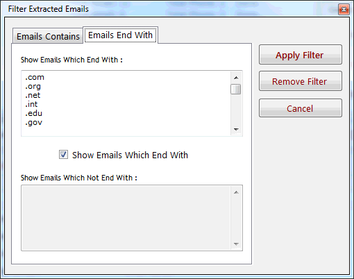 Email and Phone Extractor Files