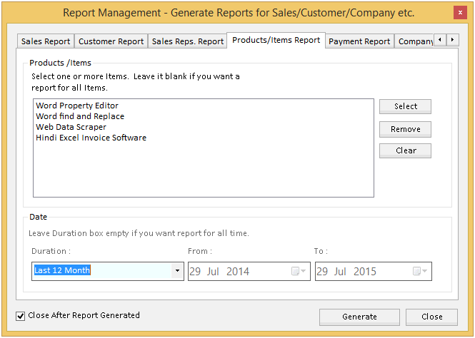 Gujarati Excel Invoice Software