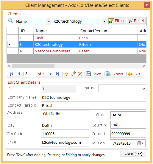 Gujarati Excel Invoice Software