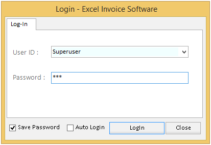 Gujarati Excel Invoice Software