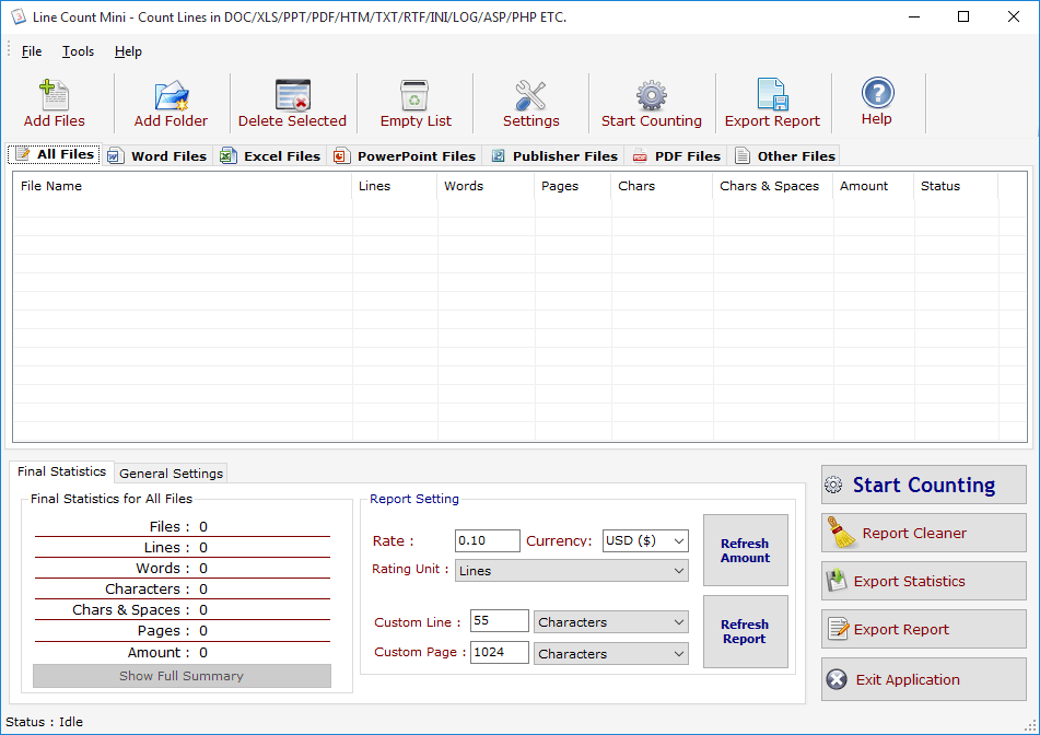 Windows 8 Line Count Mini 4.2.6.22 full Windows 8 Line Count Mini full