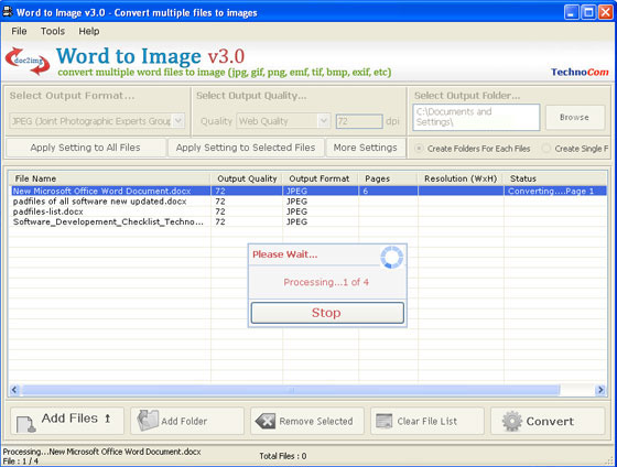 Word To Image Converter 4.1.1.2